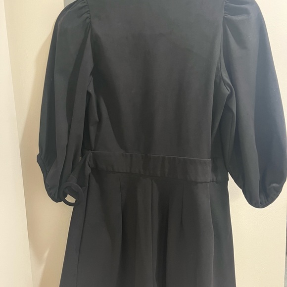 Zara faux suede romper used condition zipper inside has minor damage pictured - Picture 5 of 5